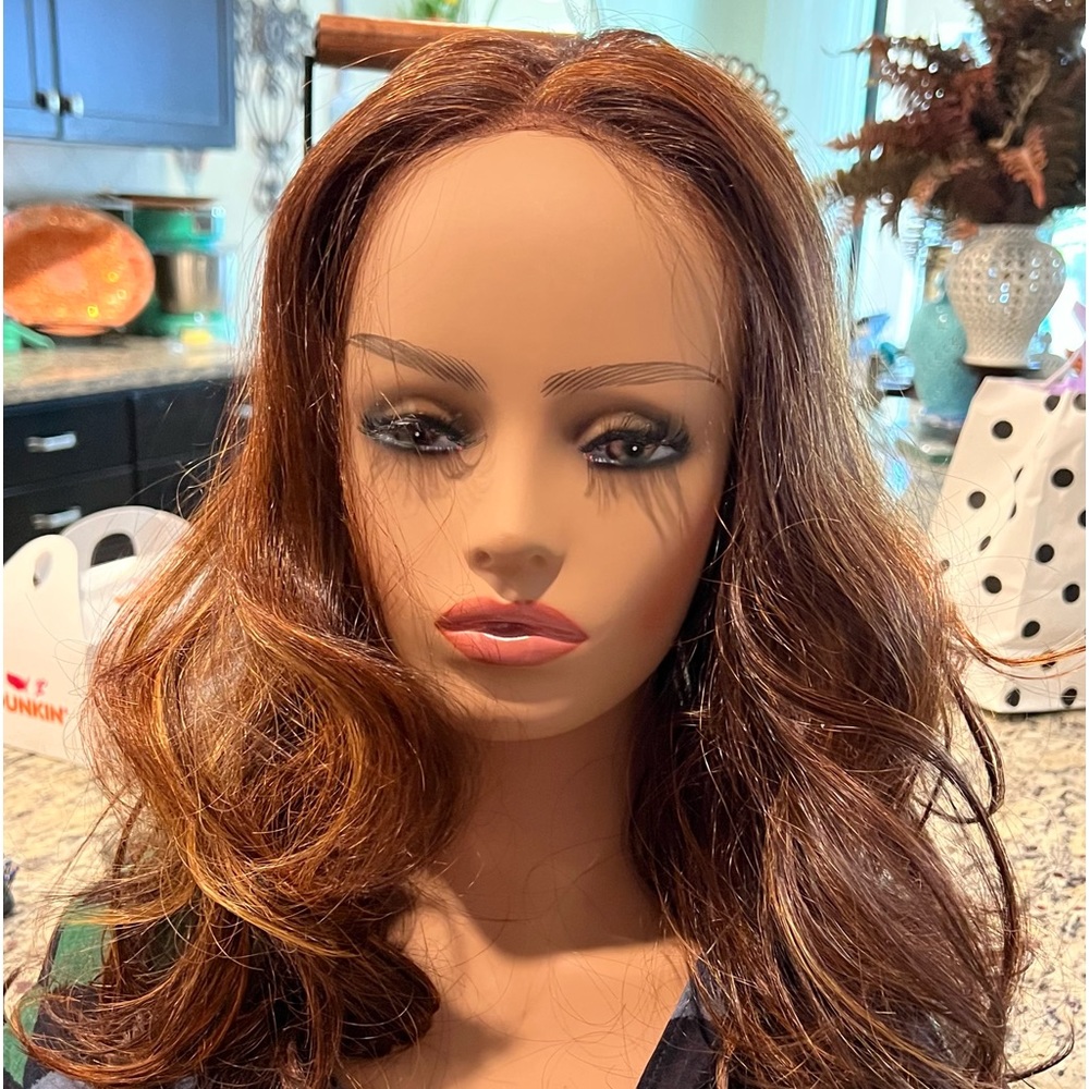 Cute lace front synthetic wig unit. Brand new